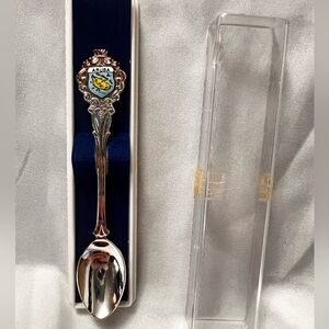 Aruba Island Souvenir Spoon Collectible Silver plated READ